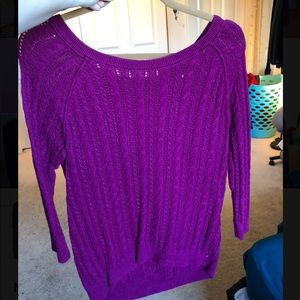 Purple Sweater